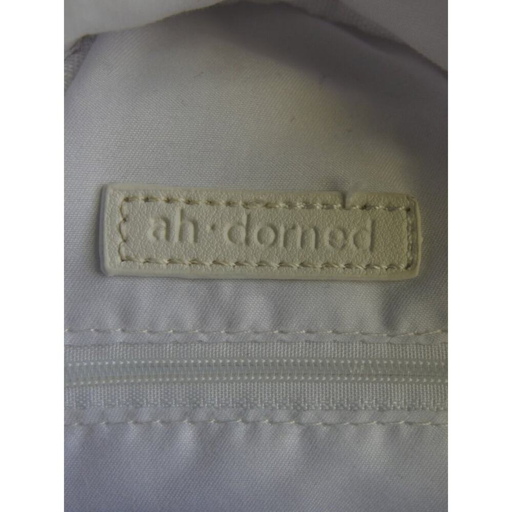 AHDORNED White Quilted Mini Sling Backpack Crossbody Gold HW - Picture 3 of 13